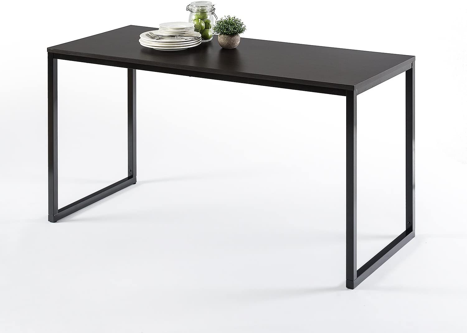 Zinus Jennifer Modern Studio Collection Soho Rectangular Dining Table / Table Only / Office Desk / Computer Table, Espresso