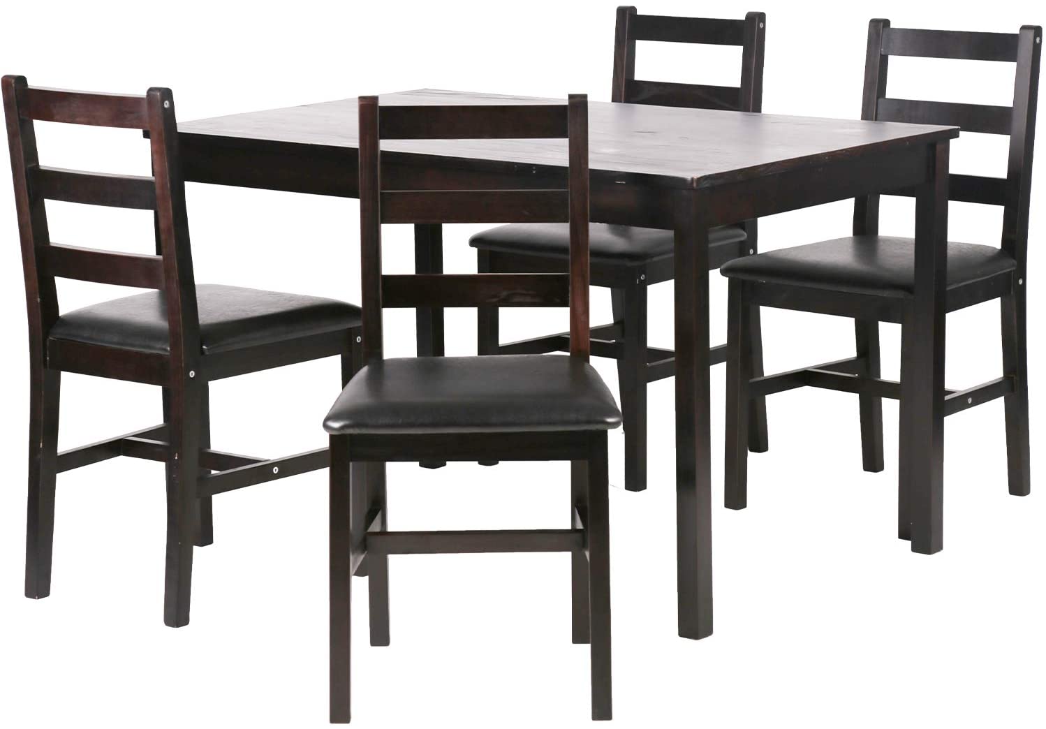 Dining Table Set Kitchen Dining Table Set Wood Table and Chairs Set Kitchen Table and Chairs for 4 Person