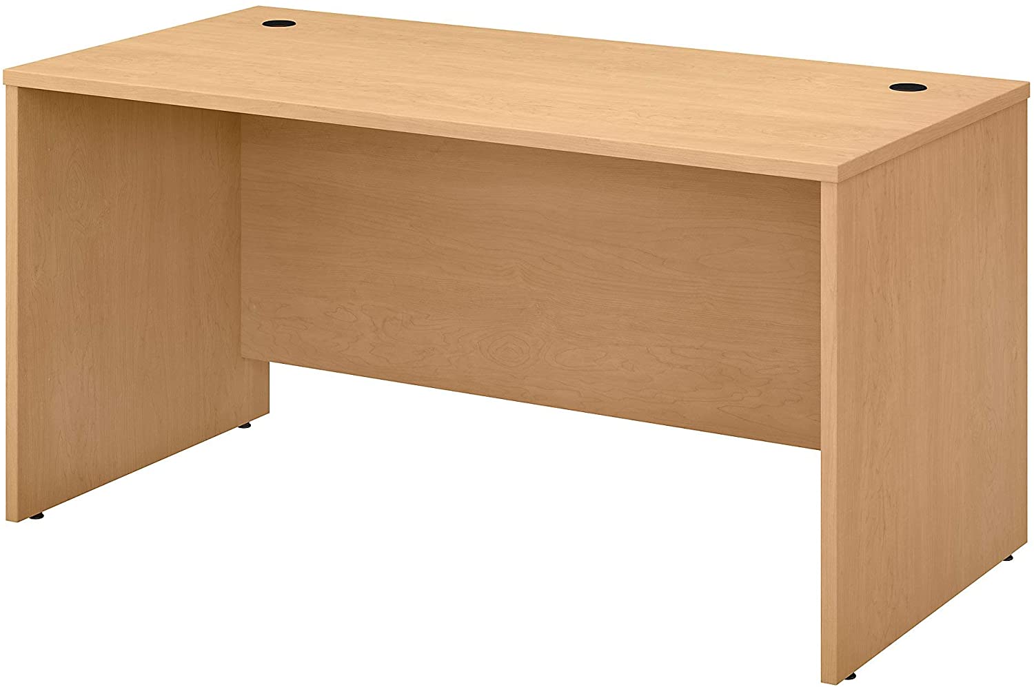 Bush Business Furniture Studio C Office Desk, 60W x 30D, Natural Maple