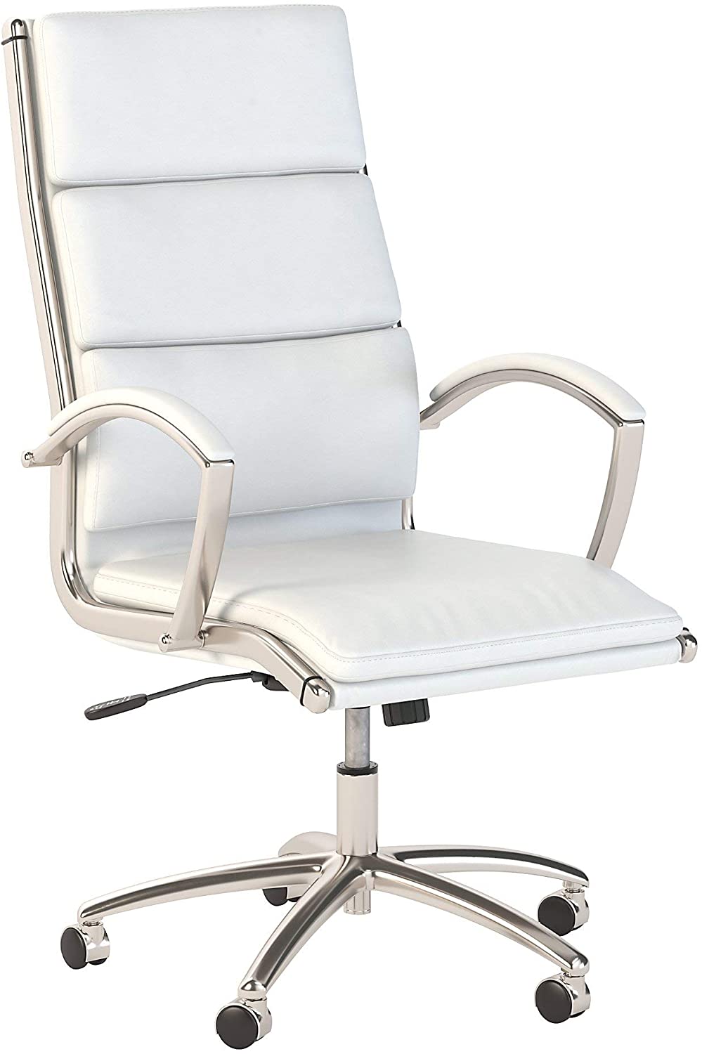 Bush Business Furniture Easy Office White Modelo High Back Manager's Chair