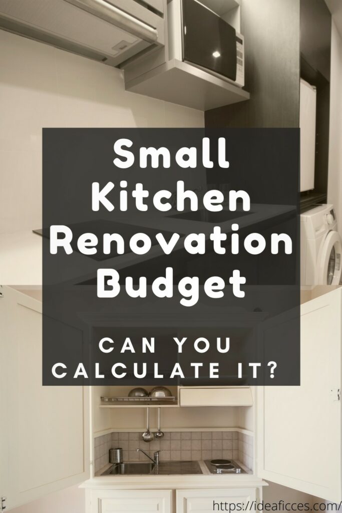 Can You Calculate Your Small Kitchen Renovation Budget_