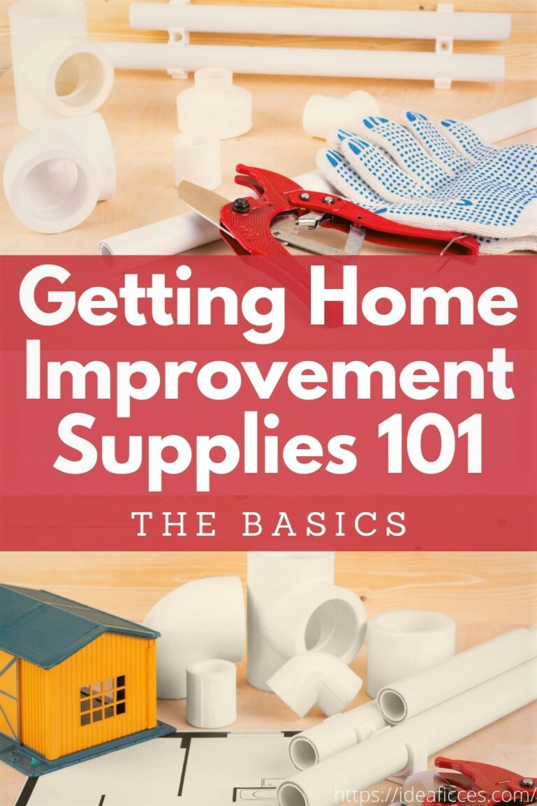 Getting Home Improvement Supplies 101 the Basics Ideas for Home Office