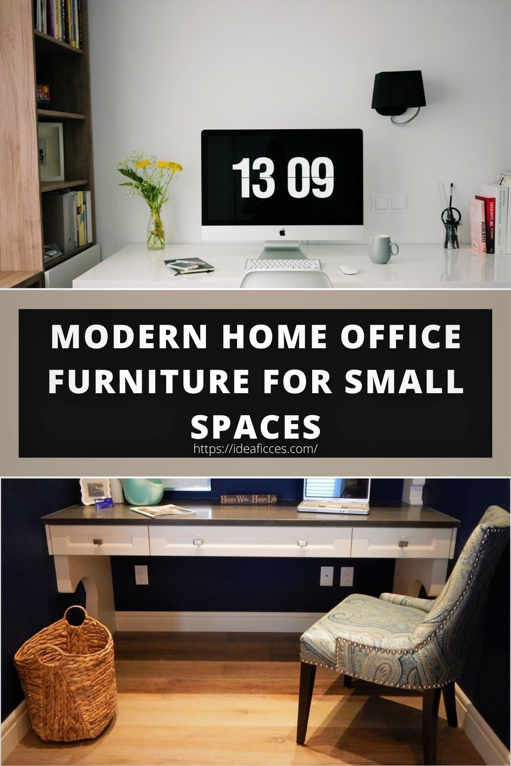 Modern Home Office Furniture for Small Spaces - Ideas for Home Office