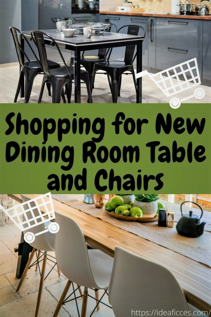 Shopping for New Dining Room Table and Chairs