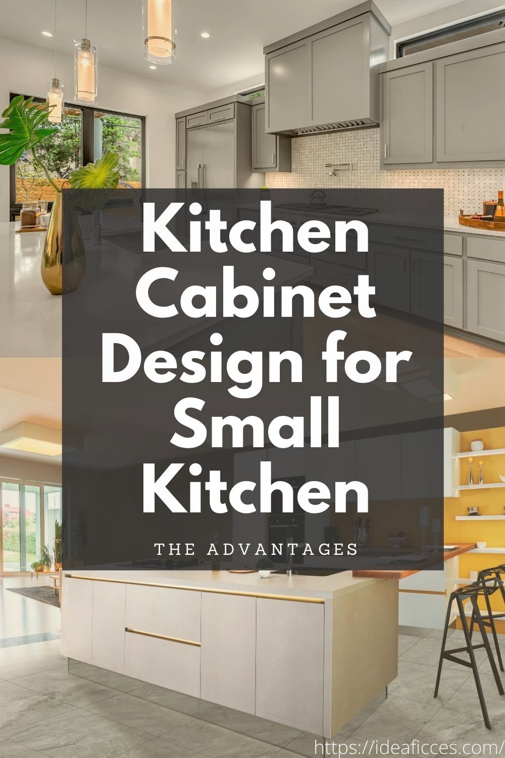 Taking Advantage of Kitchen Cabinet Design for Small Kitchen - Ideas ...