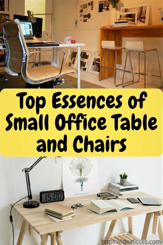 Top Essences of Small Office Table and Chairs