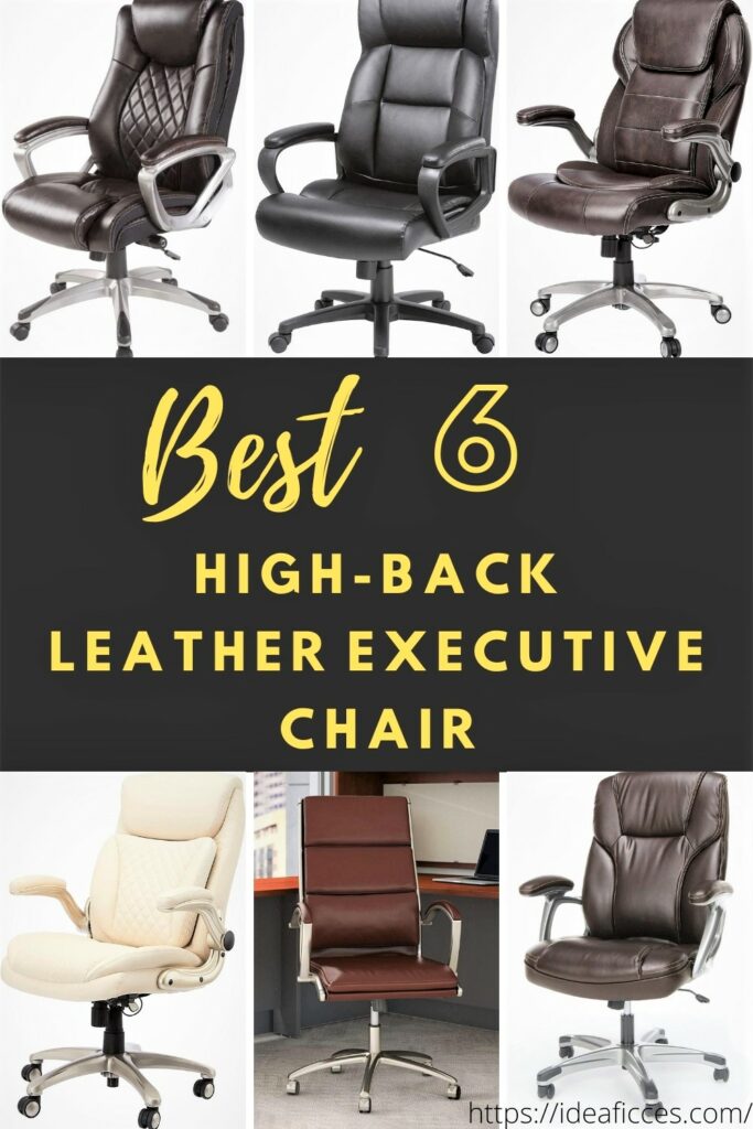 Best 6 High-Back Leather Executive Chair