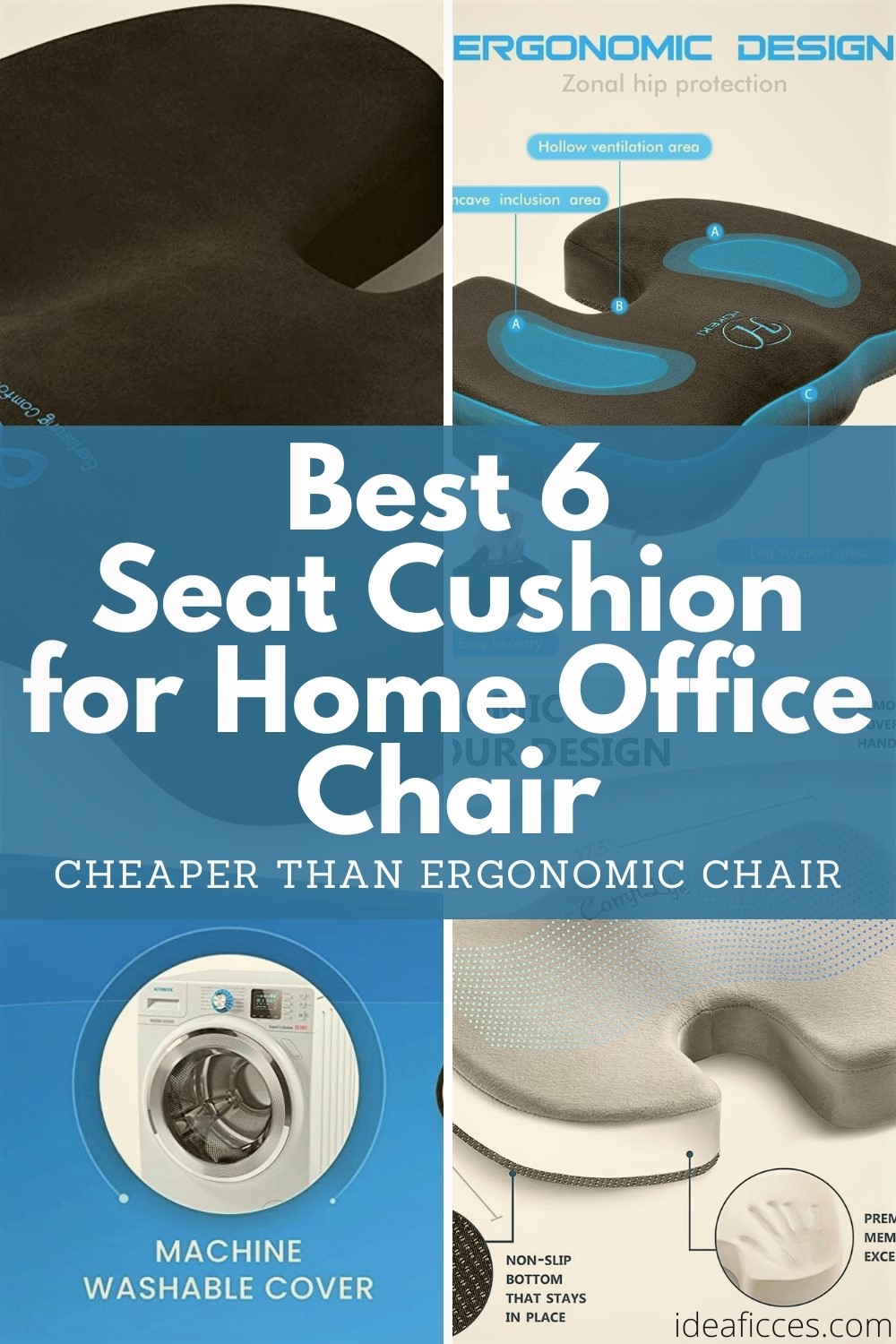Best 6 Seat Cushion for Home Office Chair - Ideas for Home Office
