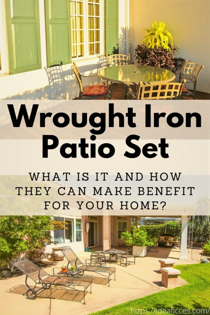 Wrought Iron Patio Set What is it