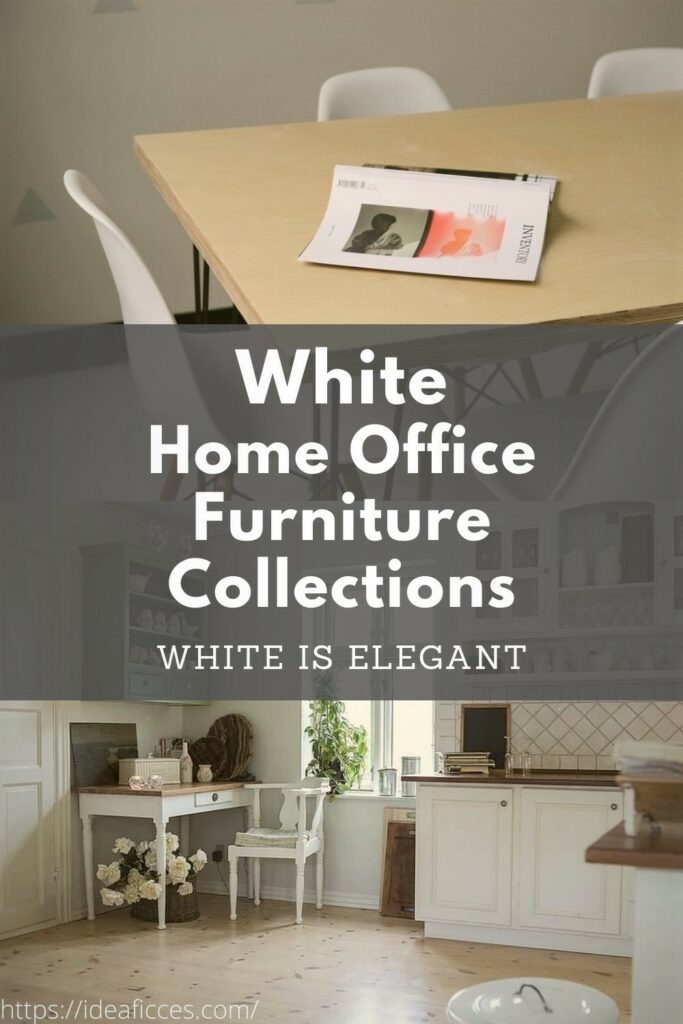 White Home Office Furniture Collections