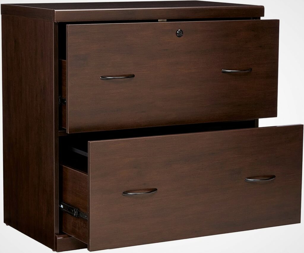 Z-Line Black Accents 2-Drawer Lateral File Cabinet