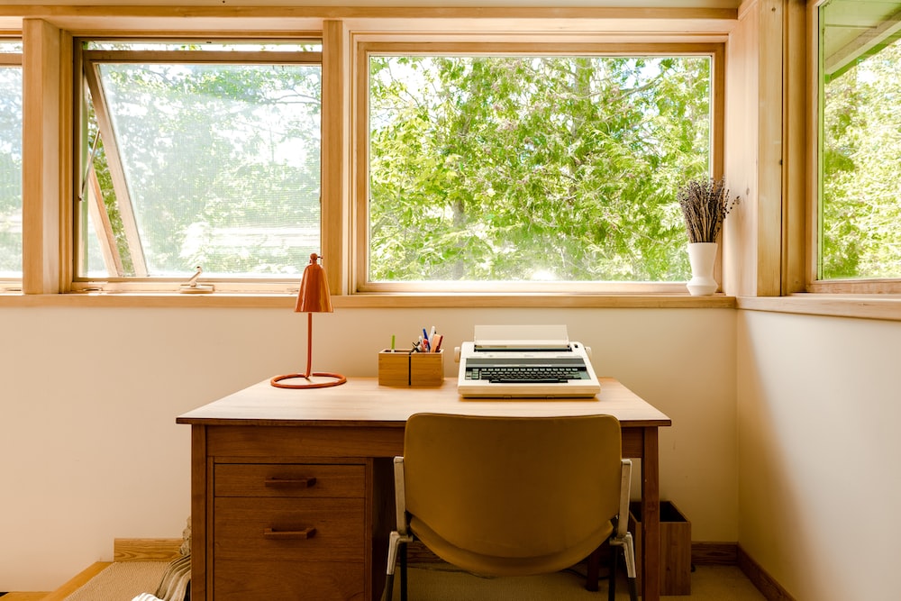 Is it good to put a desk in front of a window?