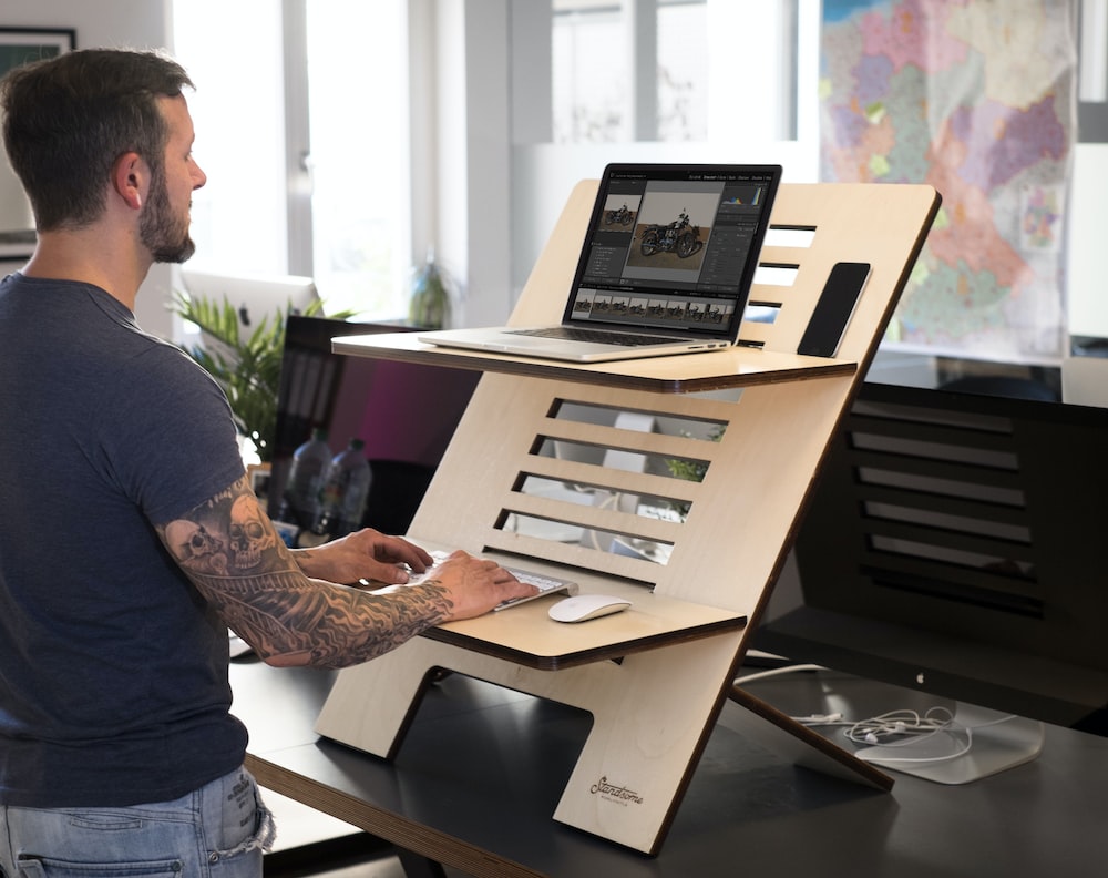 What should I look for when buying a standing desk?