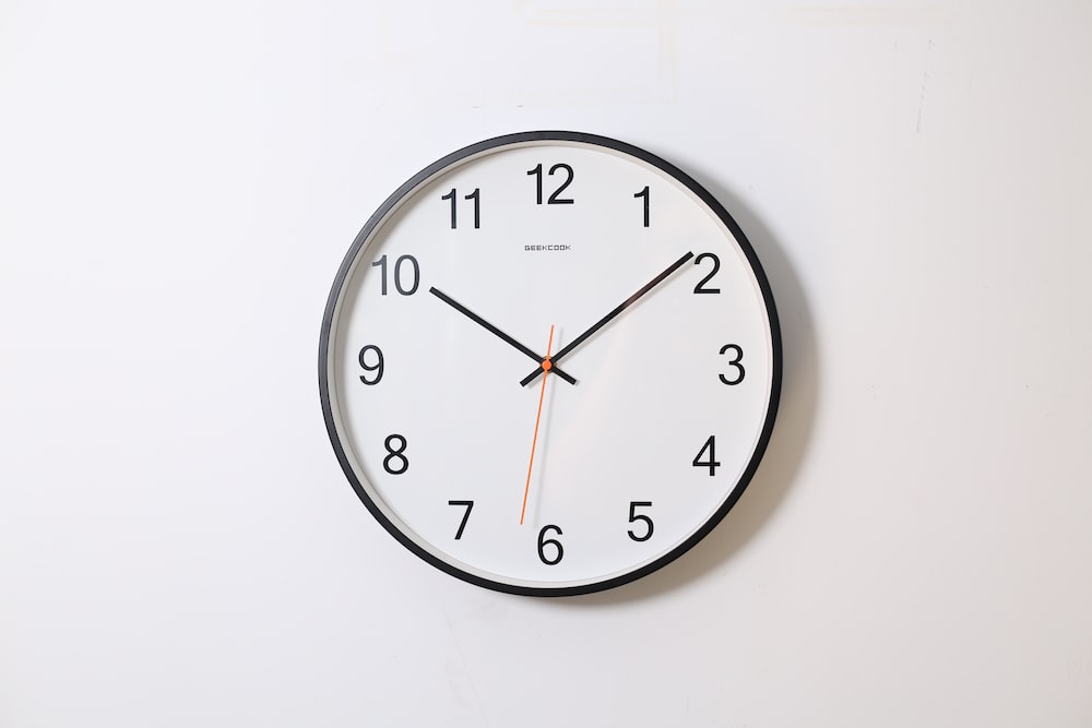 Which direction is best for wall clock?